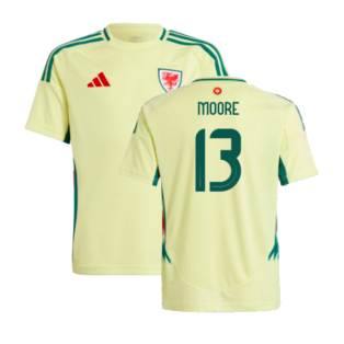 2024-2025 Wales Away Shirt - Kids (Moore 13)