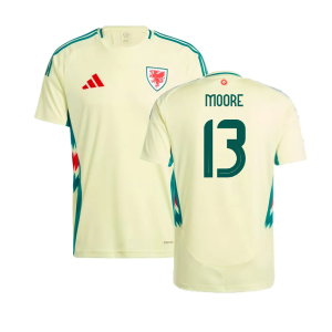 2024-2025 Wales Away Shirt (Moore 13)