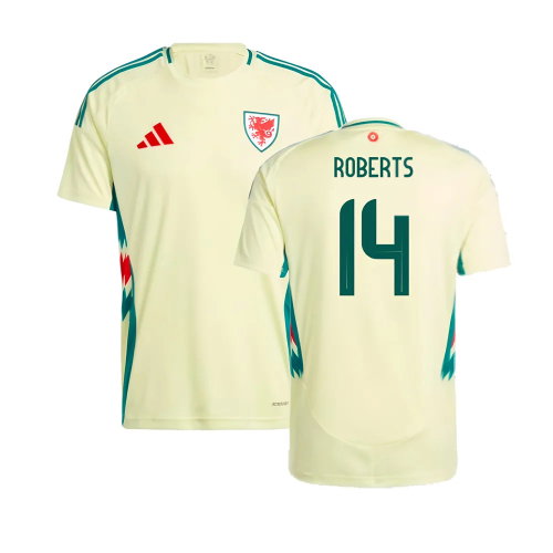 2024-2025 Wales Away Shirt (Roberts 14)