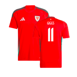 2024-2025 Wales Home Shirt (Giggs 11)