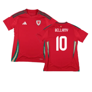 2024-2025 Wales Home Shirt (Womens) (Bellamy 10)