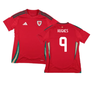 2024-2025 Wales Home Shirt (Womens) (Hughes 9)