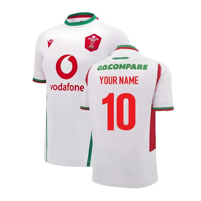 2024-2025 Wales Rugby Away Replica Shirt (Womens) (Your Name)
