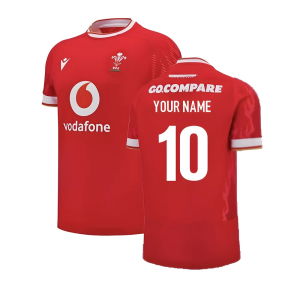 2024-2025 Wales Rugby Home Slim Fit Shirt