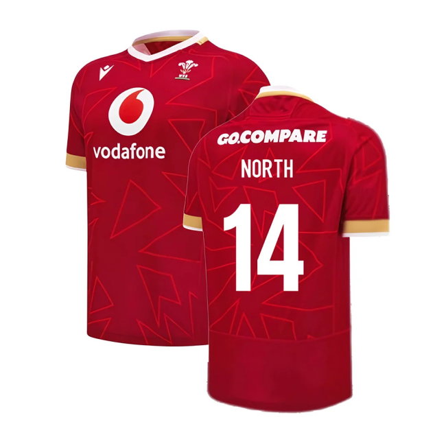 2024-2025 Wales WRU Home Pathway Poly Rugby Shirt (North 14)