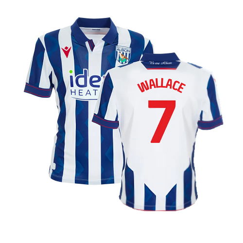 2024-2025 West Brom WBA Home Shirt (Wallace 7)