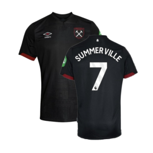 2024-2025 West Ham Away Shirt (Kids) (Summerville 7)