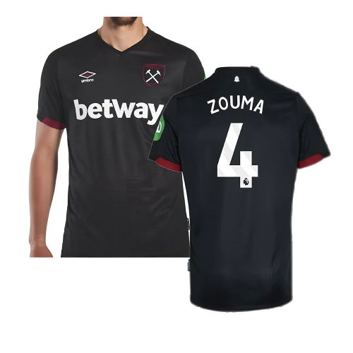 2024-2025 West Ham Away Shirt (Zouma 4)