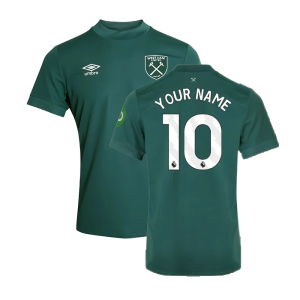 2024-2025 West Ham Goalkeeper Shirt (Green) - Kids