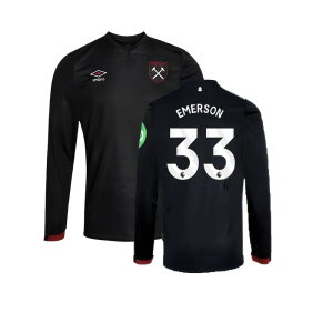 2024-2025 West Ham Long Sleeve Away Shirt (Kids) (Emerson 33)