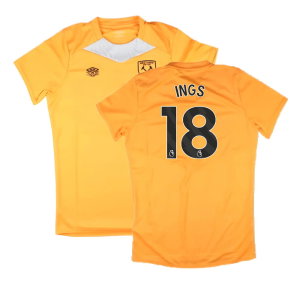 2024-2025 West Ham Training Jersey (Orange) - Kids (Ings 18)