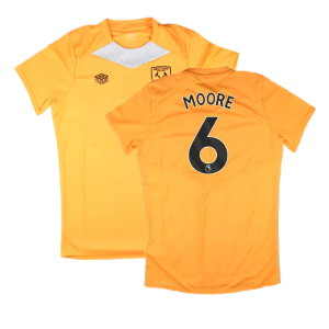 2024-2025 West Ham Training Jersey (Orange) - Kids (Moore 6)