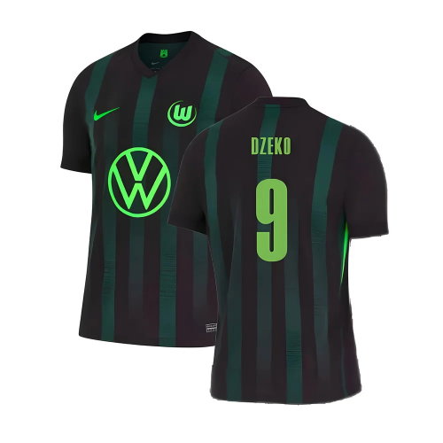 2024-2025 Wolfsburg Away Shirt (Dzeko 9) 2024-2025 Wolfsburg Away Shirt (Dzeko 9)
