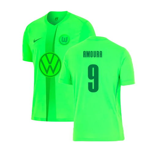 2024-2025 Wolfsburg Home Shirt (Amoura 9)