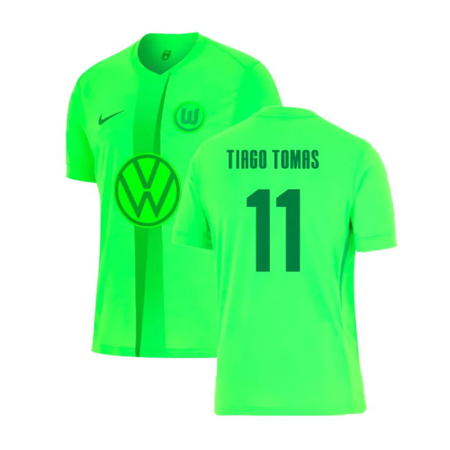 2024-2025 Wolfsburg Home Shirt (Tiago Tomas 11)