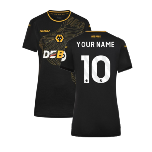 2024-2025 Wolves Away Shirt - Womens (Your Name)