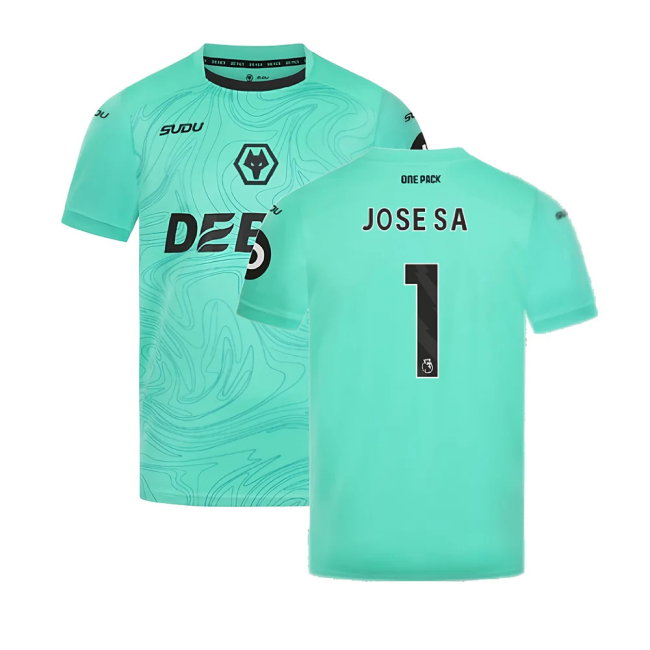 2024-2025 Wolves Goalkeeper Shirt - Eclipse (Jose Sa 1)