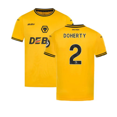 2024-2025 Wolves Home Shirt (Doherty 2)