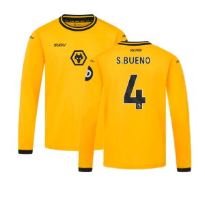 2024-2025 Wolves Long Sleeve Home Shirt (Kids) (S.Bueno 4)