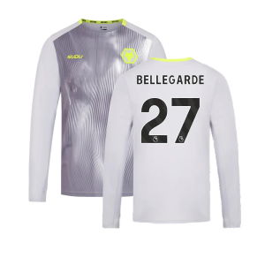 2024-2025 Wolves Players Training Long Sleeved Tee (Grey) (Bellegarde 27)