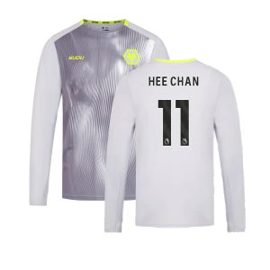2024-2025 Wolves Players Training Long Sleeved Tee (Grey) (Hee Chan 11)