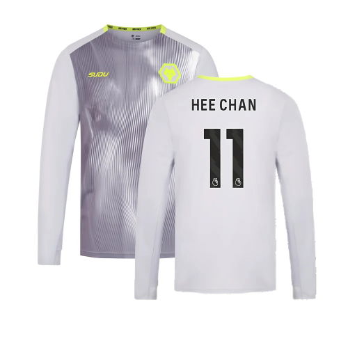 2024-2025 Wolves Players Training Long Sleeved Tee (Grey) (Hee Chan 11)