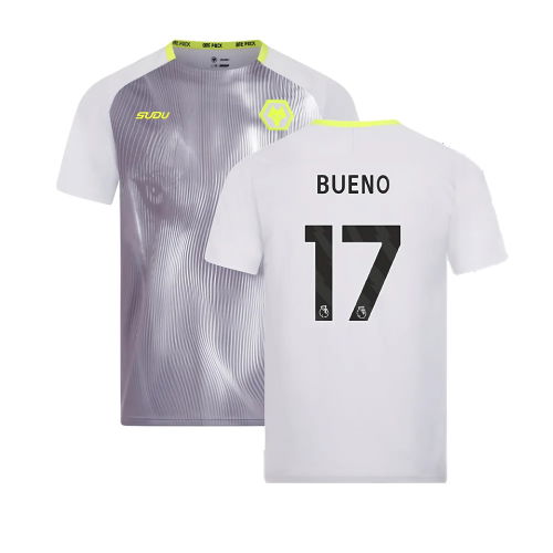 2024-2025 Wolves Players Training Shirt (Grey) (Bueno 17)