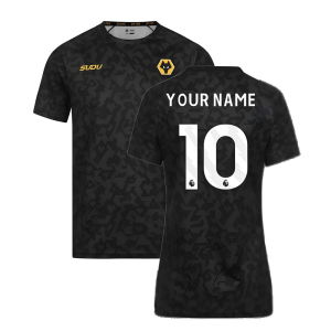 2024-2025 Wolves Pre Match Training Shirt (Black)