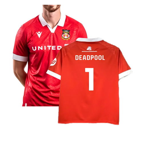 2024-2025 Wrexham Home Shirt (Deadpool 1)