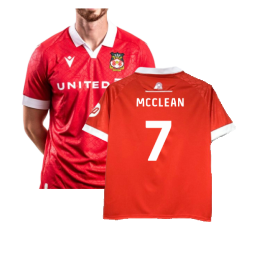 2024-2025 Wrexham Home Shirt (McClean 7)