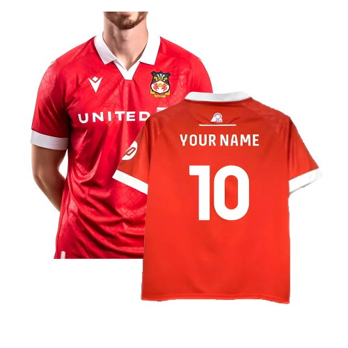 2024-2025 Wrexham Home Shirt (Your Name)
