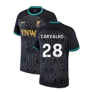 2024 LeBron x Liverpool Stadium Football Shirt (Carvalho 28)