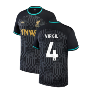 2024 LeBron x Liverpool Stadium Football Shirt (Virgil 4)