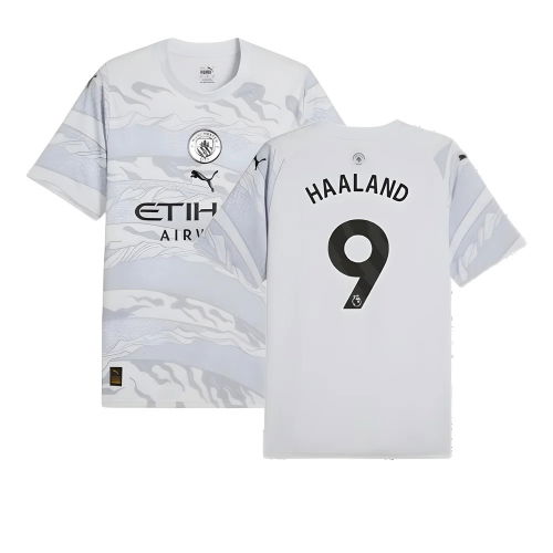 2024 Man City Year Of the Dragon Jersey (Haaland 9)