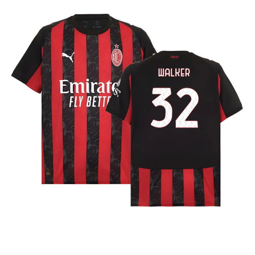 2025-2026 AC Milan Home Shirt (Walker 32)