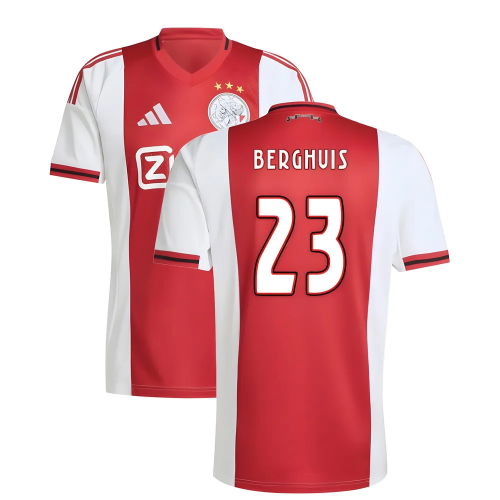 2025-2026 Ajax Home Shirt (Berghuis 23)