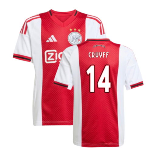 2025-2026 Ajax Home Shirt (Kids) (Cruyff 14)