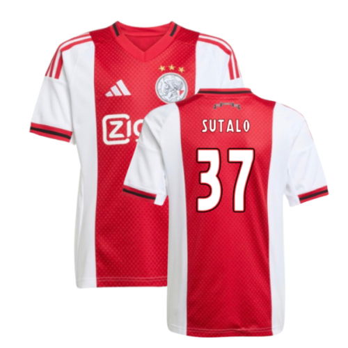 2025-2026 Ajax Home Shirt (Kids) (Sutalo 37)