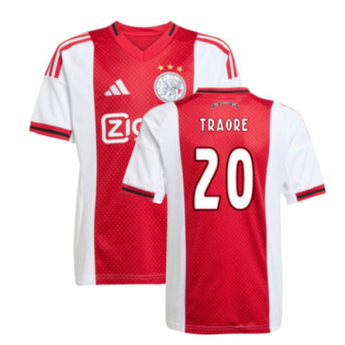 2025-2026 Ajax Home Shirt (Kids) (Traore 20)