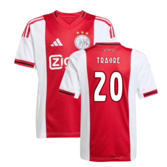 2025-2026 Ajax Home Shirt (Kids) (Traore 20)