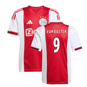 2025-2026 Ajax Home Shirt (Kids) (Van Basten 9)