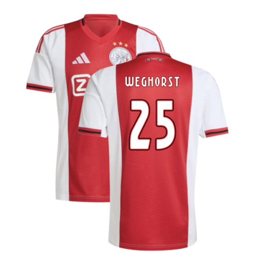 2025-2026 Ajax Home Shirt (Weghorst 25)
