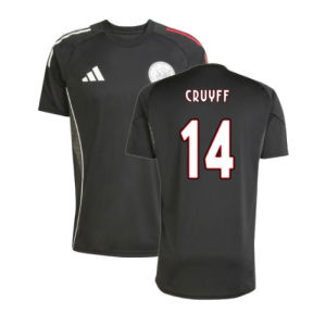 2025-2026 Ajax Training Shirt (Black) (Cruyff 14)
