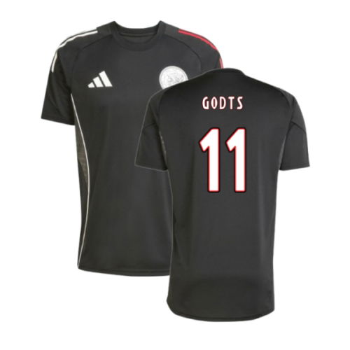 2025-2026 Ajax Training Shirt (Black) (Godts 11)