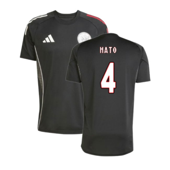 2025-2026 Ajax Training Shirt (Black) (Hato 4)