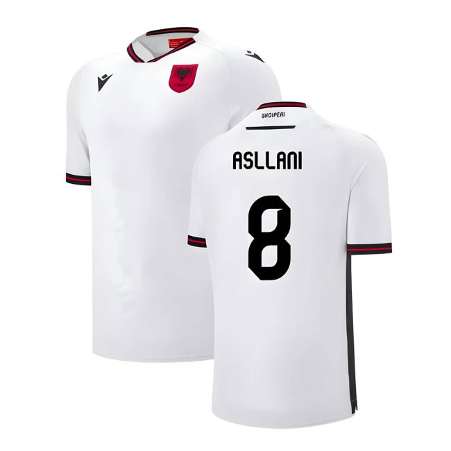 2025-2026 Albania Away Shirt (Asllani 8)