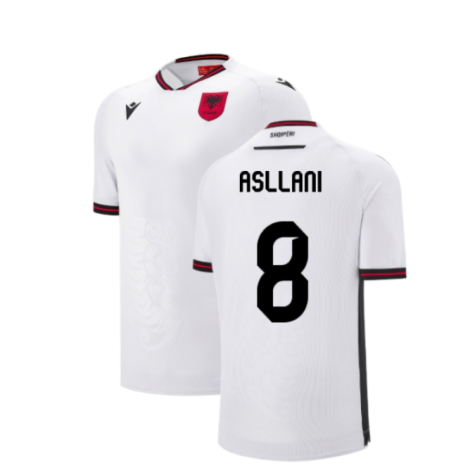 2025-2026 Albania Away Shirt (Kids) (Asllani 8)