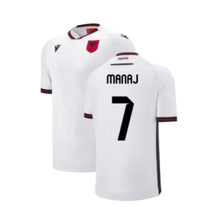 2025-2026 Albania Away Shirt (Kids) (Manaj 7)