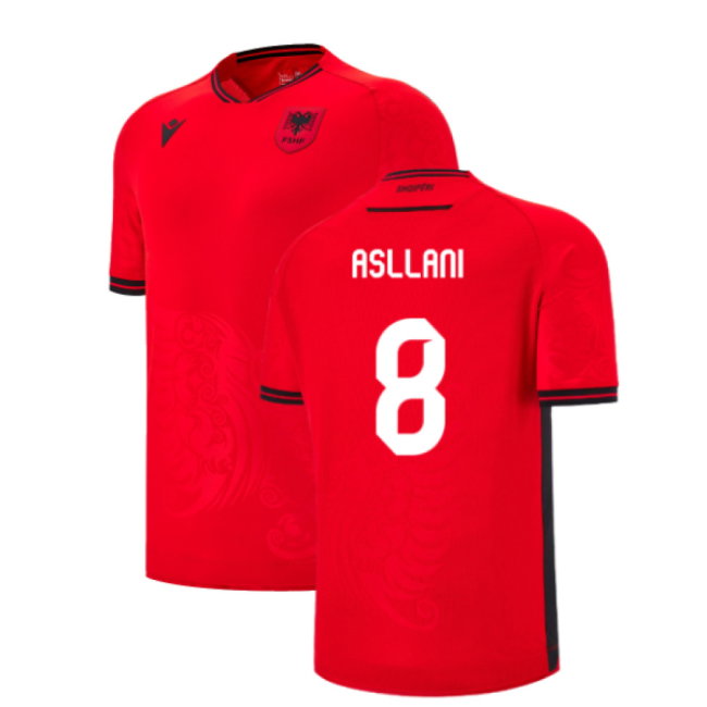 2025-2026 Albania Home Shirt (Asllani 8)