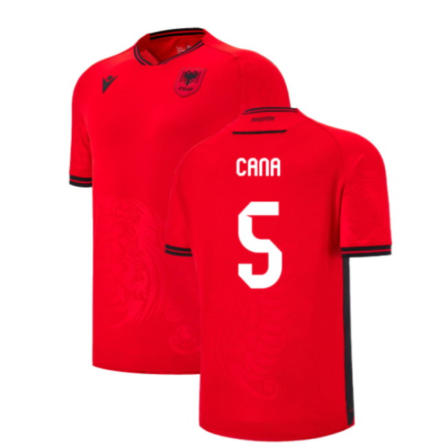 2025-2026 Albania Home Shirt (Cana 5)